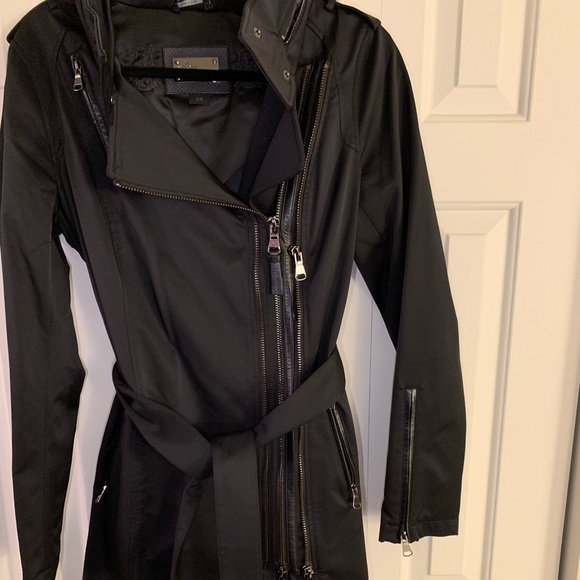 Mackage black trench coat - Picture 5 of 5